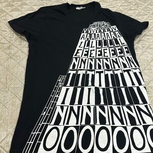 Valentino Men’s Tower Black T-Shirt